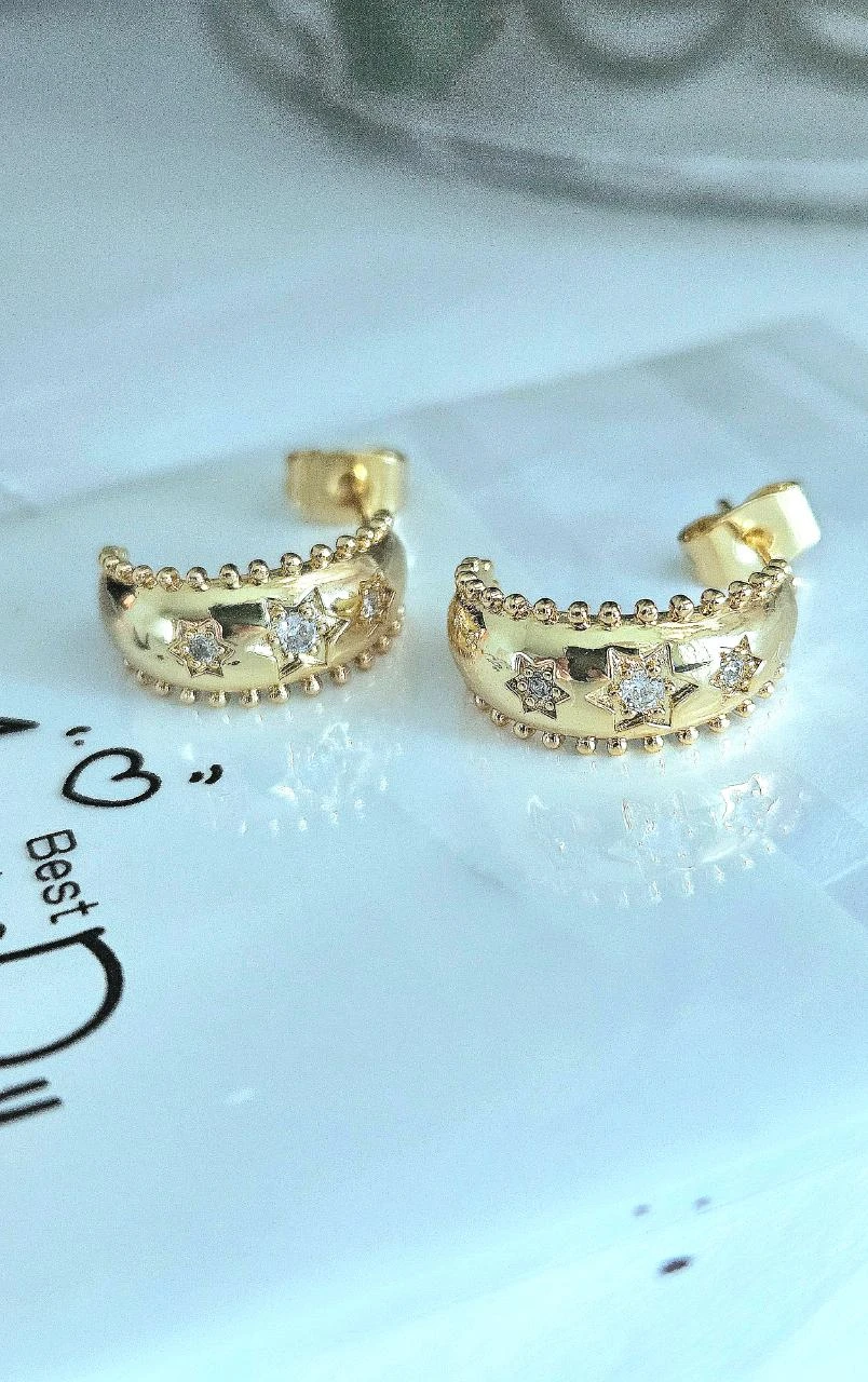 Stainless steel earring – photo 2